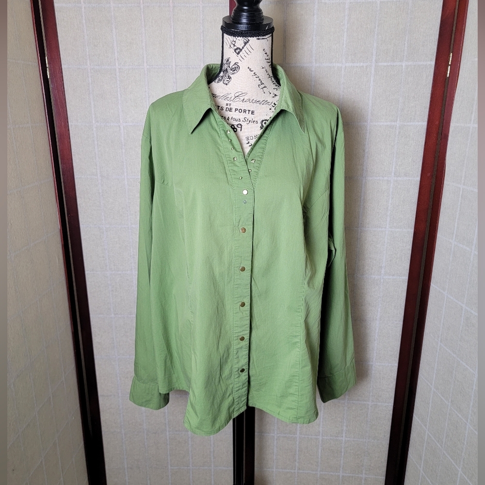 Kathy Che Button-Down Blouse